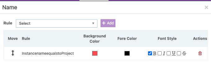 Conditional Formatting